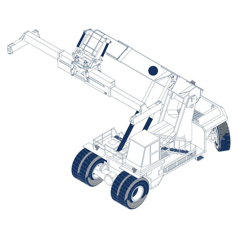 Reach-Stacker Crane